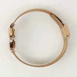 ARIES GOLD ENCHANT CAMILLE ROSE GOLD STAINLESS STEEL L 5002 RG-MOP MESH STRAP WOMEN'S WATCH - H2 Hub Watches