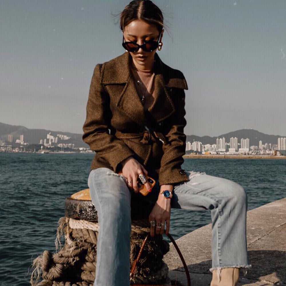 ARIES GOLD ENCHANT ROSE GOLD STAINLESS STEEL L 5033Z RG-BU MESH STRAP WOMEN'S WATCH - H2 Hub Watches