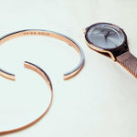 ARIES GOLD ENCHANT L 5033Z RG-W MESH STRAP WOMEN'S WATCH - H2 Hub Watches