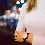 ARIES GOLD ENCHANT L 5033Z RG-W MESH STRAP WOMEN'S WATCH - H2 Hub Watches