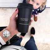 ARIES GOLD ENCHANT FLEUR ROSE GOLD STAINLESS STEEL L 5035 RG-GYFL LEATHER STRAP WOMEN'S WATCH - H2 Hub Watches