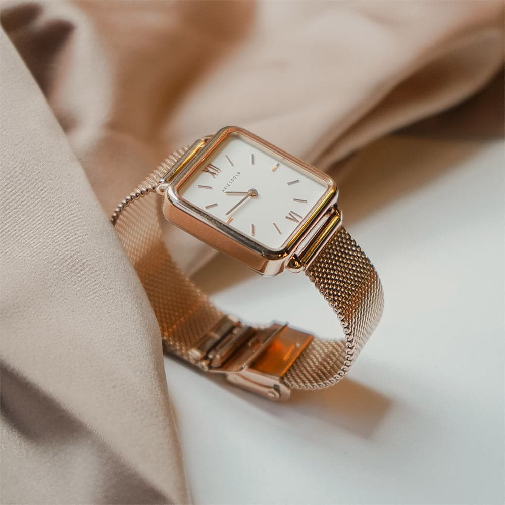 ARIES GOLD MINUIT GOLD L 5038 RG-W WOMEN WATCH - H2 Hub Watches