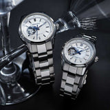 ARIES GOLD AUTOMATIC INSPIRA SILVER STAINLESS STEEL L 9003 S-WMOP WOMEN'S WATCH - H2 Hub Watches