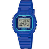 CASIO GENERAL LA-20WH-2ADF BLUE RESIN STRAP UNISEX WATCH