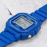 CASIO GENERAL LA-20WH-2ADF BLUE RESIN STRAP UNISEX WATCH