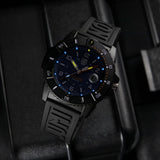 Luminox Navy SEAL Foundation Series - LM3602.NSF Black Rubber Strap Men Watch