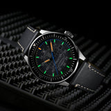 Luminox Constellation Automatic Series - LM9602 Grey Leather Strap Men Watch