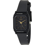 CASIO LQ-142-1EDF-P BLACK RUBBER UNISEX WATCH