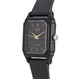CASIO LQ-142-1EDF-P BLACK RUBBER UNISEX WATCH