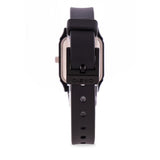 CASIO LQ-142-1EDF-P BLACK RUBBER UNISEX WATCH