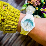 CASIO GENERAL LRW-200H-2E2VDR QUARTZ WHITE RESIN WOMEN'S WATCH - H2 Hub Watches