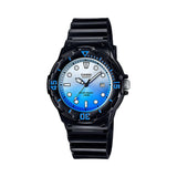 CASIO ANALOG LRW-200H-2EVDR-P BLACK RESIN STRAP WOMEN WATCH