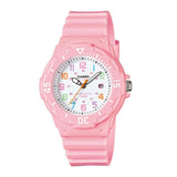 CASIO GENERAL LRW-200H-4B2VDF-P QUARTZ PINK RESIN WOMEN'S WATCH