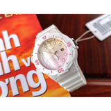 CASIO GENERAL LRW-200H-4E2VDR QUARTZ WHITE RESIN WOMEN'S WATCH - H2 Hub Watches