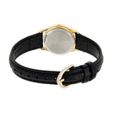 CASIO GENERAL LTP-1094Q-7B1RDF-P BLACK LEATHER WOMEN WATCH