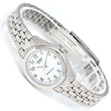 CASIO ANALOG LTP-1129A-7BRDF-P STAINLESS STEEL WOMEN WATCH