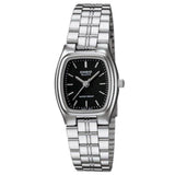 CASIO VINTAGE LTP-1169D-1ARDF-P SILVER STAINLESS WOMEN WATCH