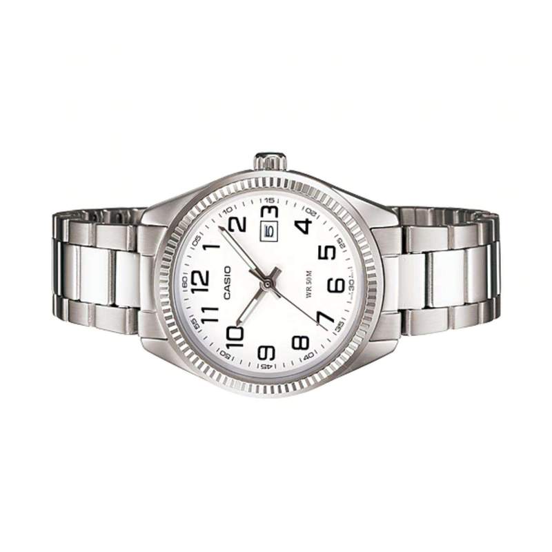CASIO GENERAL LTP-1302D-7BVDF SILVER STAINLESS STEEL WOMEN'S WATCH - H2 Hub Watches
