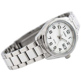 CASIO GENERAL LTP-1302D-7BVDF SILVER STAINLESS STEEL WOMEN'S WATCH - H2 Hub Watches