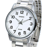 Casio Enticer LTP-1303D-7BVDF White Dial Stainless Steel Women's Watch