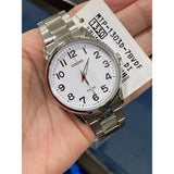 Casio Enticer LTP-1303D-7BVDF White Dial Stainless Steel Women's Watch