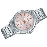 CASIO GENERAL LTP-1308D 4AVDF QUARTZ SILVER STAINLESS STEEL WOMEN'S WATCH - H2 Hub Watches