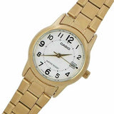 CASIO GENERAL LTP-V002G-7BUDF QUARTZ GOLD STAINLESS STEEL WOMEN'S WATCH - H2 Hub Watches