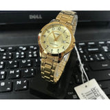 CASIO GENERAL LTP-V004G-9BUDF GOLD STAINLESS STEEL WOMEN'S WATCH