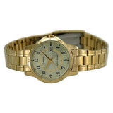 CASIO GENERAL LTP-V004G-9BUDF GOLD STAINLESS STEEL WOMEN'S WATCH