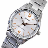 Casio General Silver Stainless Steel Strap Unisex Watch LTP-V005D-7B2UDF-P