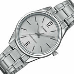 CASIO GENERAL LTP-V005D-7BUDF QUARTZ SILVER STAINLESS STEEL WOMEN'S WATCH - H2 Hub Watches