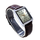 CASIO ENTICER LTP-V007L-9EUDF-P BROWN LEATHER WOMEN WATCH