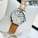 CASIO GENERAL LTP-V300L-7A2UDF-P BROWN LEATHER WOMEN WATCH