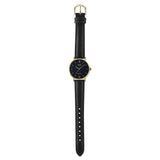 CASIO GENERAL LTP-VT01GL-1BUDF-P BLACK LEATHER WOMEN WATCH