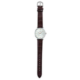 CASIO ENTICER LTP-VT01L-7B2UDF-P BROWN LEATHER WOMEN WATCH