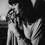 ARIES GOLD ENCHANT FLEUR ROSE GOLD STAINLESS STEEL L 5035 RG-GYFL LEATHER STRAP WOMEN'S WATCH - H2 Hub Watches