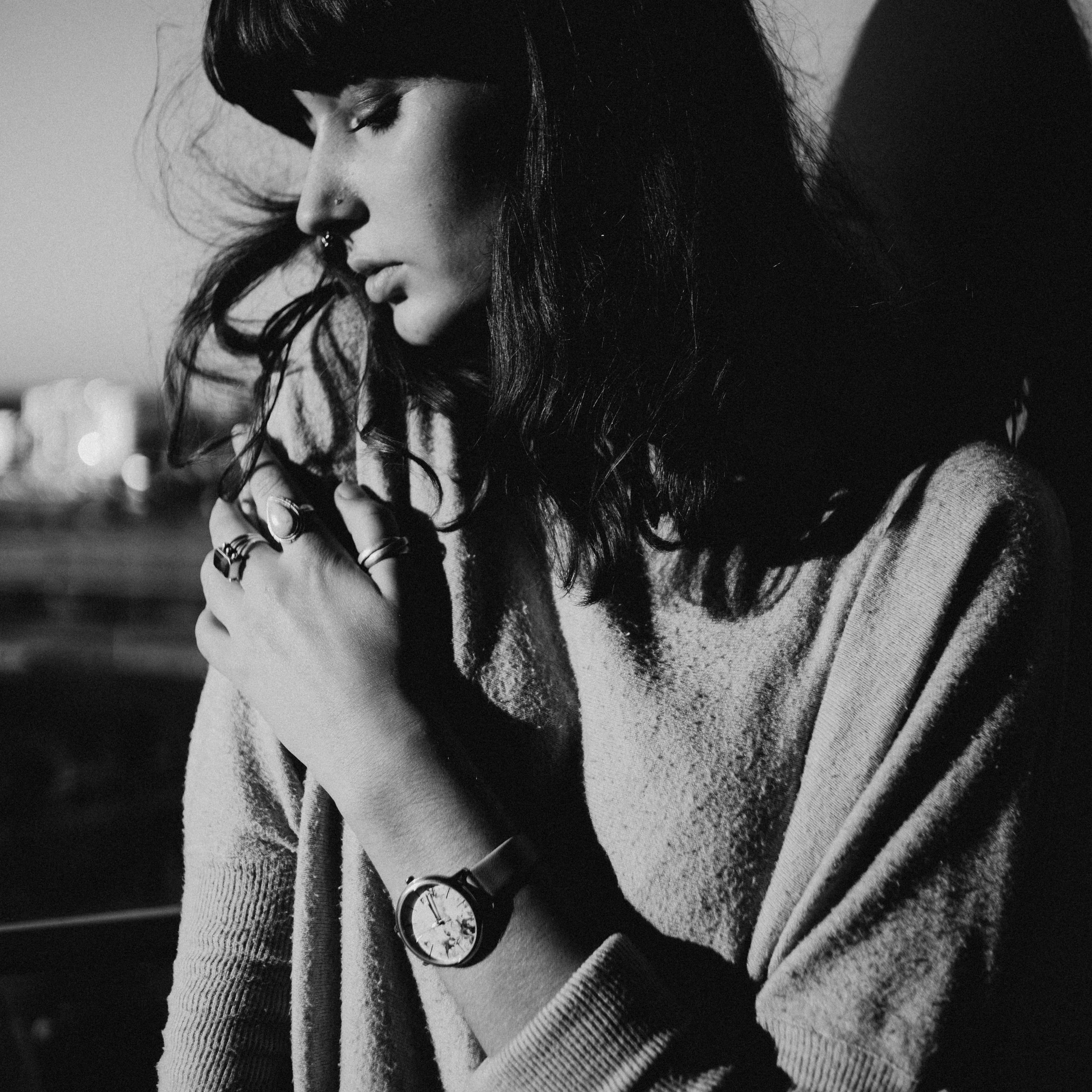 ARIES GOLD ENCHANT FLEUR ROSE GOLD STAINLESS STEEL L 5035 RG-GYFL LEATHER STRAP WOMEN'S WATCH - H2 Hub Watches