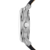 FOSSIL ME3101 BLACK LEATHER MEN'S WATCH