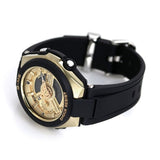 CASIO BABY-G MSG-400G-1A2DR-P DIGITAL GOLD STAINLESS STEEL BLACK RESIN WOMEN'S WATCH