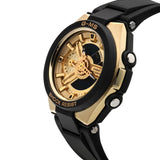 CASIO BABY-G MSG-400G-1A2DR DIGITAL QUARTZ GOLD STAINLESS STEEL BLACK RESIN WOMEN'S WATCH