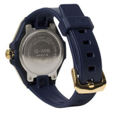 CASIO G-MS SOLAR MSG-S500G-2ADR-P BLUE RESIN STRAP WOMEN WATCH