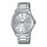 Casio General Silver Dial And Stainless Steel Strap Men Watch MTP-1183A-7ADF-P