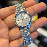 Casio General Silver Dial And Stainless Steel Strap Men Watch MTP-1183A-7ADF-P