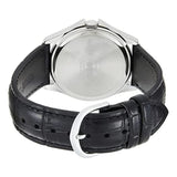 CASIO GENERAL MTP-1183E-7ADF-P BLACK LEATHER UNISEX WATCH
