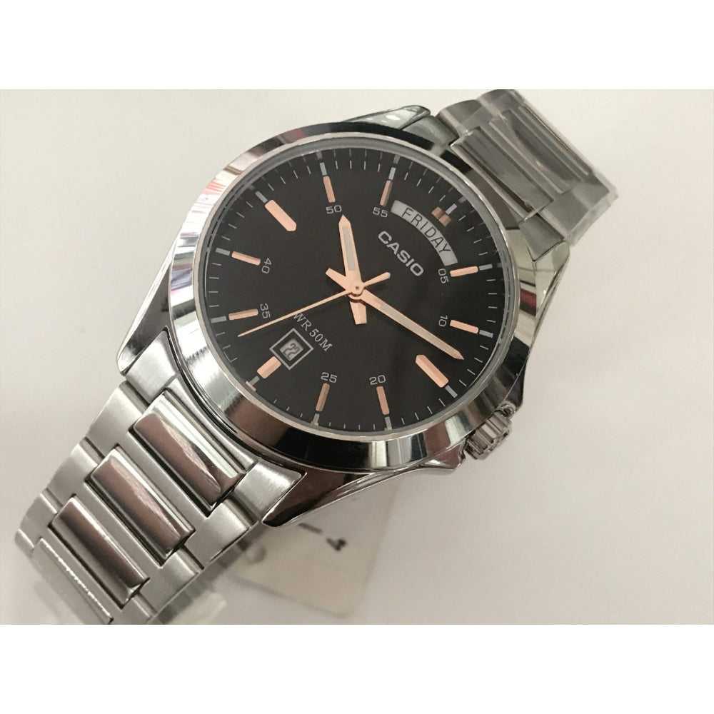 CASIO GENERAL MTP-1370D-1A2VDF ENTICER ANALOG MEN'S WATCH - H2 Hub Watches