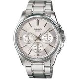 CASIO ENTICER CHRONOGRAPH MTP-1375D-7AVDF-P STAINLESS STEEL MEN WATCH