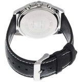 Casio General Chronograph Black Leather Strap Men Watch MTP-1375L-1AVDF-P