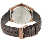 Casio General White Dial With Brown Leather Strap Men Watch MTP-1384L-7AVDF-P