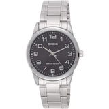 CASIO GENERAL MTP-V001D-1BUDF-P SILVER STAINLESS STEEL MEN WATCH
