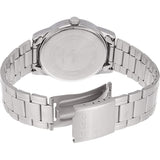 CASIO GENERAL MTP-V001D-1BUDF-P SILVER STAINLESS STEEL MEN WATCH